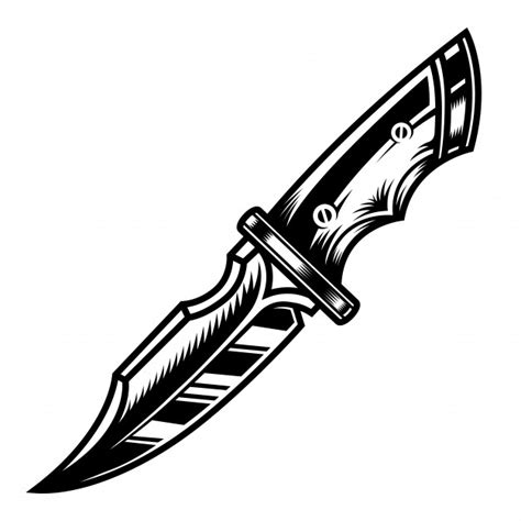 Each has multiple sizes to fit your stock. Military knife template | Free Vector