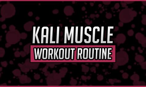 Kali Muscles Wokrout Routine And Diet Updated 2022 Jacked Gorilla