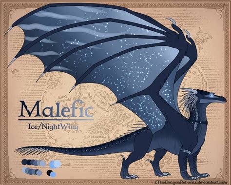 Wofmalefic The Icenightwing By Chrissi1997 On Deviantart Wings Of
