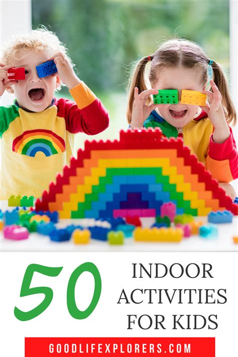 50 Easy And Fun Indoor Activities For Kids To Do At Home In 2020 Fun
