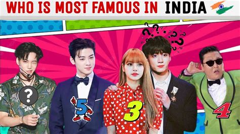 How Is Most Famous K Pop Idols In India 🇮🇳 2022 हिन्दी मे Youtube