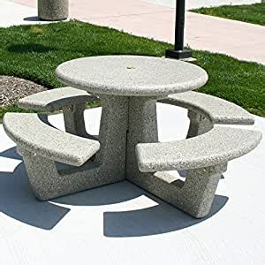 Gardens have never been so in fashion as they have been in the last couple of years, with people suddenly discovering. Amazon.com : Doty & Sons 40 in. Round Concrete Picnic ...