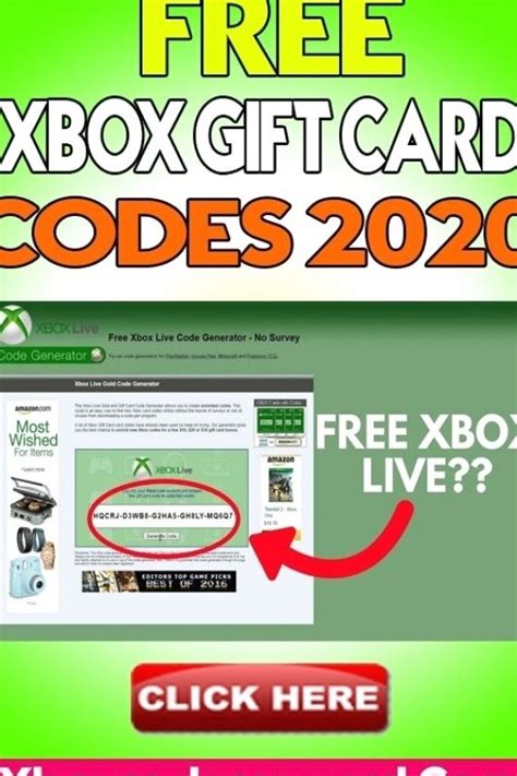 How To Get Free Xbox Live Gold 2020 ☁ In 2021 Xbox T Card Xbox