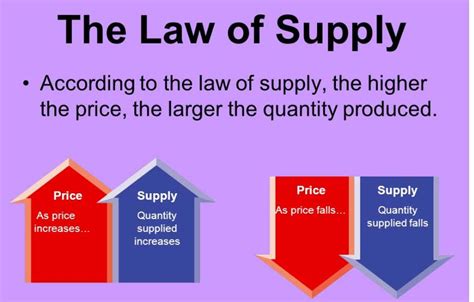 What Is Law Of Supply Law Of Supply Example And Curve