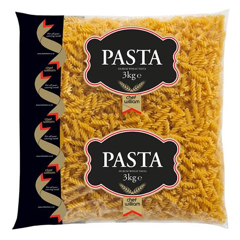 Dried Pasta Twists Wholesale Pack 4 X 3kg Innovative Food Ingredients