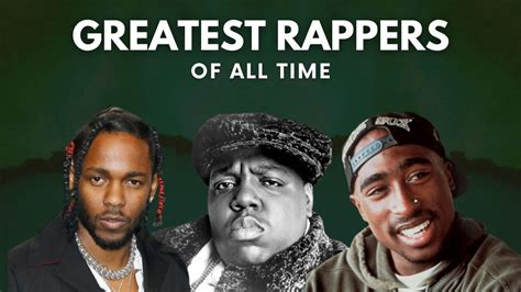 Top 10 Greatest Rappers Of All Time
