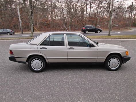 1986 Mercedes Benz 190d 25 Liter Diesel Low Miles 1 Owner Rare Find