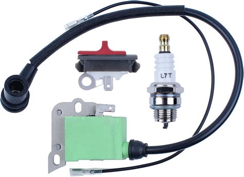 haishine ignition coil spark plug kill stop switch kit for husqvarna 50 51 55 268 272 266 261