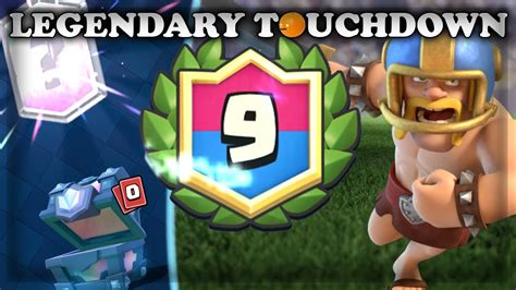 9 Win Touchdown Challenge Clash Royale Youtube