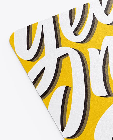 Download Textured Square Sticker Mockup in Stationery Mockups on ...