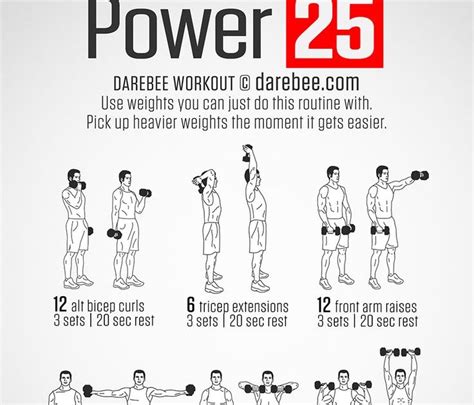 Fitness Training Tips Power 25 Workout