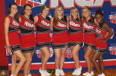 Sports Hope Harrod Makes All American Seven Hermit Cheerleaders Are