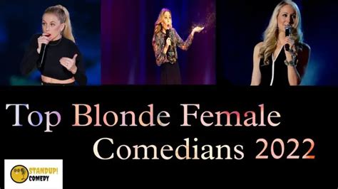 Top Blonde Netflix Female Comedian 2023 Best Blonde Stand Up Comedian