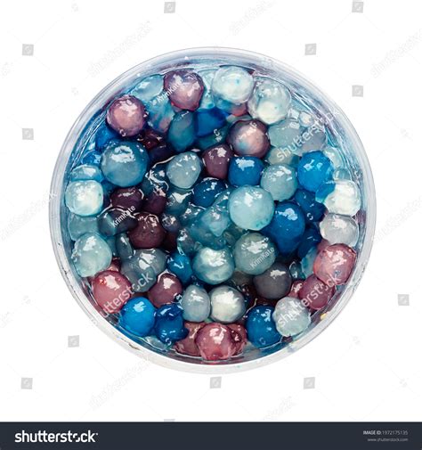 Top View Colorful Boiled Tapioca Balls Stock Photo 1972175135
