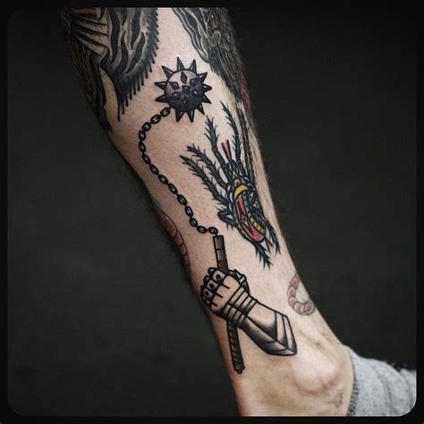 Philip Yarnell On Instagram “mace Gauntlet Tattoo Tattoos Done At
