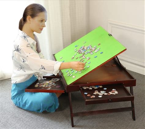 Australia canada france germany greece ireland italy japan new zealand poland portugal russia spain the netherlands. FOLDING TILTING WOODEN JIGSAW PUZZLE STORAGE TABLE Board+2 ...