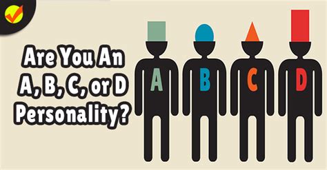 Are You An A B C Or D Personality Quiz Social