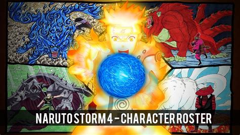 Naruto Ultimate Ninja Storm 4 All Characters Revealed Entire Roster