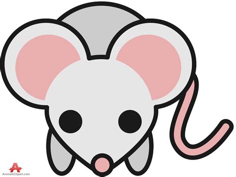 Little Gray Mouse Clipart Free Clipart Design Download