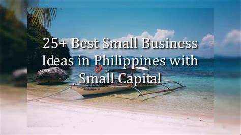 25 best small business ideas in philippines for 2018 youtube