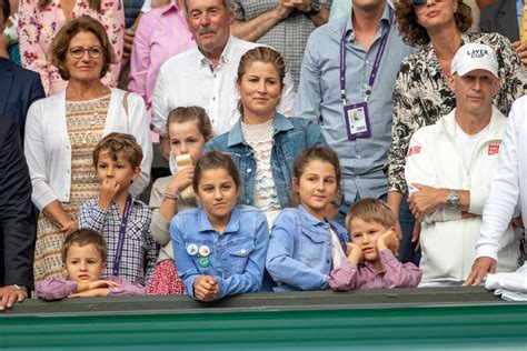 Myla rose and charlene riva with mother mirka. Roger Federer Kids: The Truth About Having Two Sets Of ...