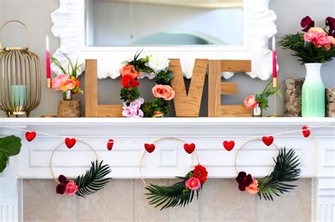 how to give your home love themed makeover for valentine s day