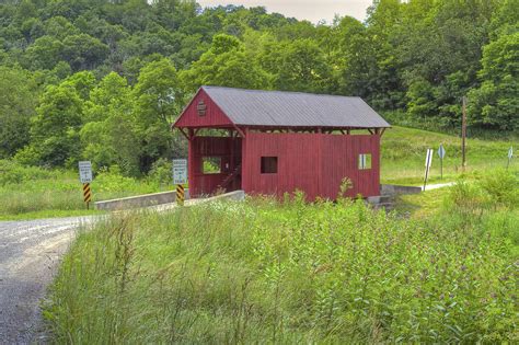Sprowls Covered Bridge Photograph By Jack R Perry Pixels
