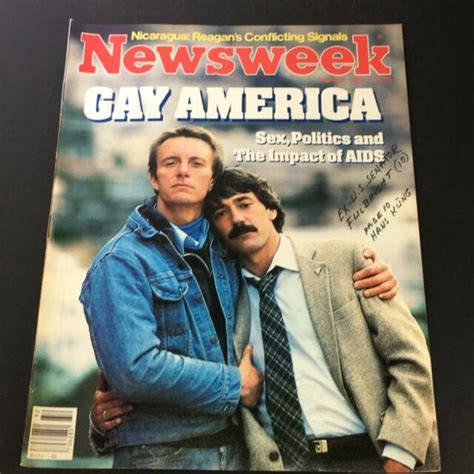 Vtg Newsweek Magazine August 8 1983 Sex Politics And The Impact Aids