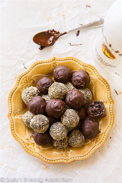 If you love rum, bring out your hidden connoisseur to savor the best dark rum label known for its rich flavor. Dark Chocolate Coconut Rum Truffles (Video) - Sallys ...
