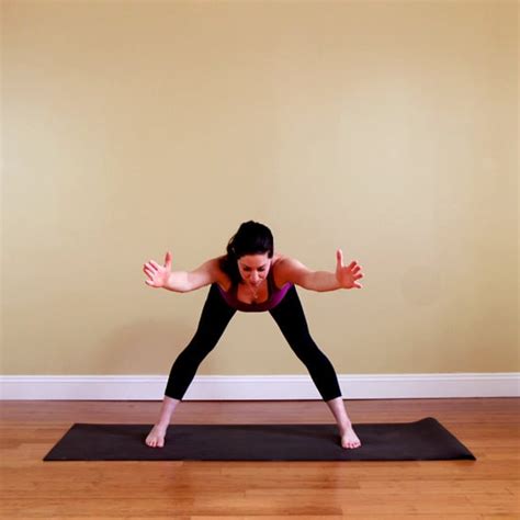 Extended Standing Straddle Yoga Sequence To Strengthen The Legs And