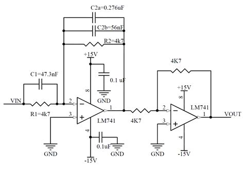 Operational Amplifier Op Amp Lm741 Gain At High Frequencies