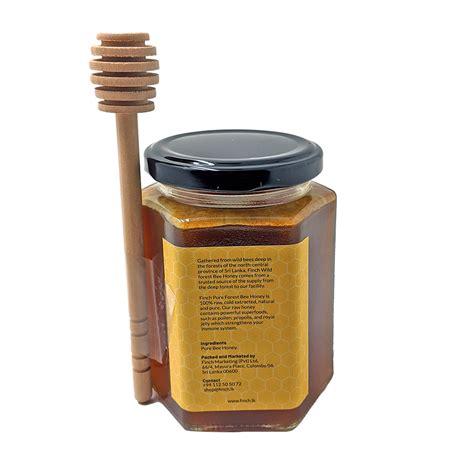 Finch Raw Forest Bee Honey 350g 100 Natural Finch