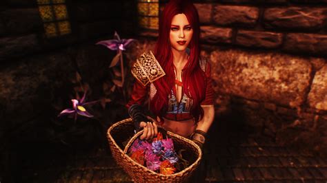 Flower Girl At Dawn At Skyrim Nexus Mods And Community