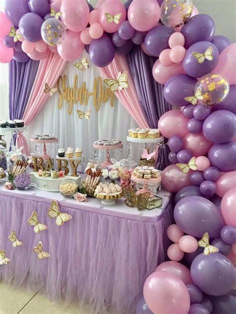 126pcs Butterfly Purple Pink Balloon Garland Arch Kit Theme Etsy In