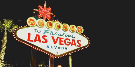 Welcome To Las Vegas Neon Sign Nevada Usa Vintage
