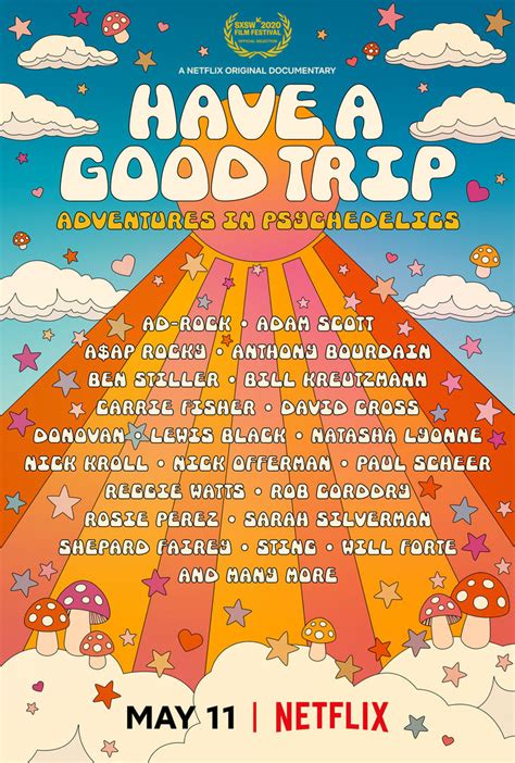 Have A Good Trip Adventures In Psychedelics - Official Poster For Netflix Docu HAVE A GOOD TRIP: ADVENTURES IN