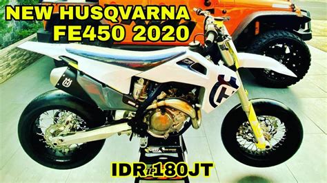 New Husqvarna Fe 450 2020 Supermoto Youtube
