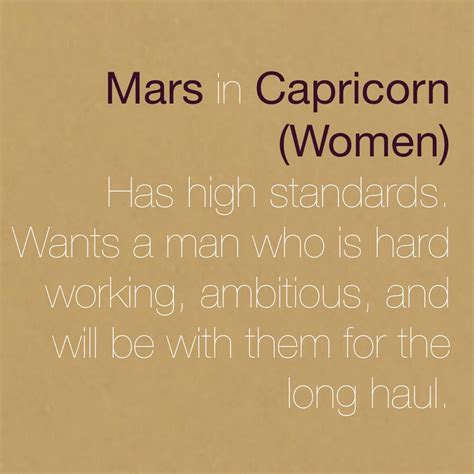 Mars In Capricorn Women Birth Chart Astrology Zodiac Signs Meaning