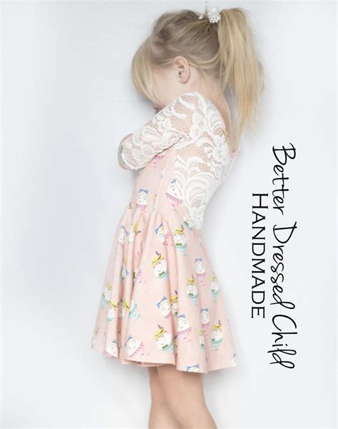 Little Girls Easter Dress In The Sweetest Vintage Print