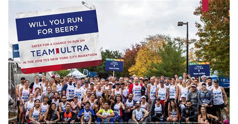 Michelob Ultra To Provide 95 Bibs To Beer Loving Runners For The Tcs