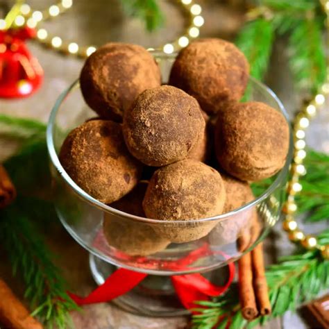 Easy Christmas Chocolate Truffles Recipe Cocoa And Heart