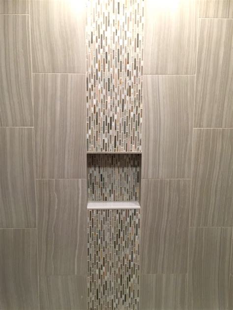 Waterfall Tile Bathroom Installation Lenco Tile