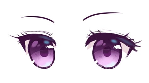 Beautiful Purple Eyes