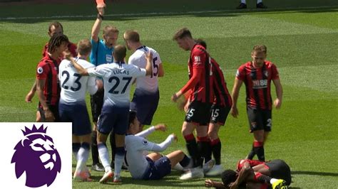 Don't lose out on nbc sports coverage. Son Heung-Min Given Red Card For Shove Against Bournemouth ...