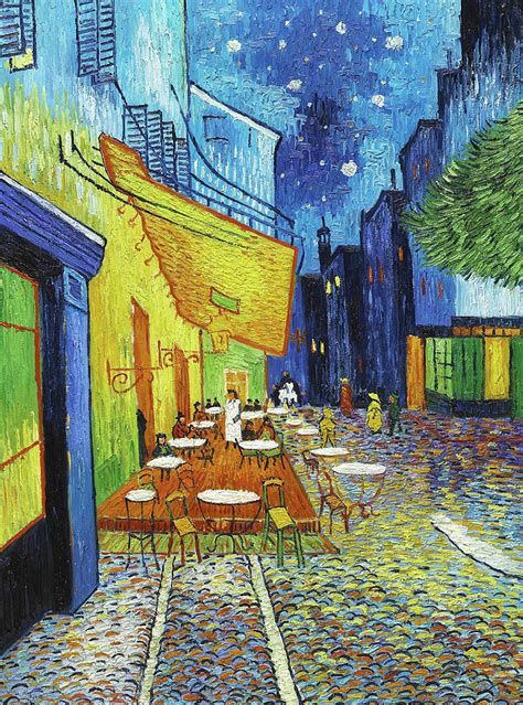 Cafe Terrace At Night Painting By Vincent Van Gogh