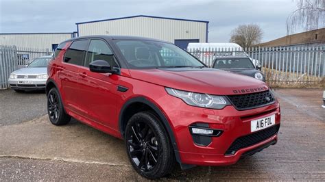 Land Rover Discovery Sport Red Automatic Auction Dealerpx