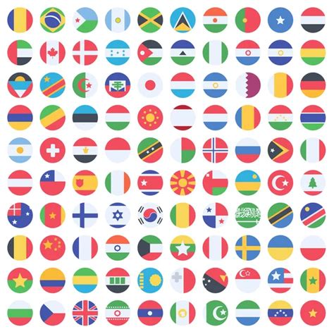 Flags Of The World — Stock Vector © Nicemonkey 3427053