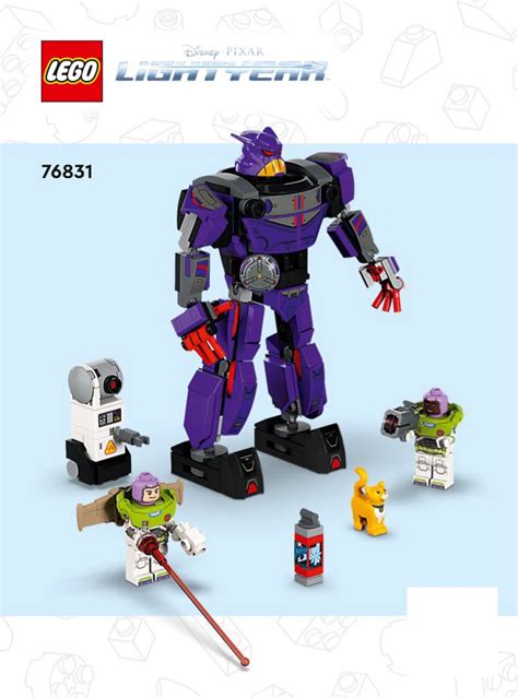 Lego 76831 Zurg Battle Instructions Disney
