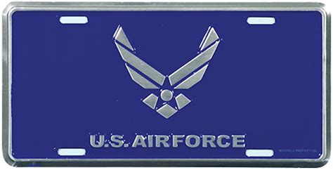 Us Air Force Hap Arnold Wing Metal License Plate Made In The Usa Ebay