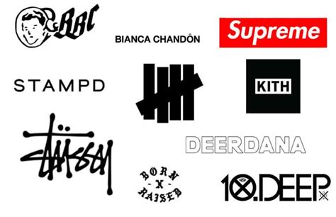 Best American Streetwear Brands Right Now Clothing Brand Logos